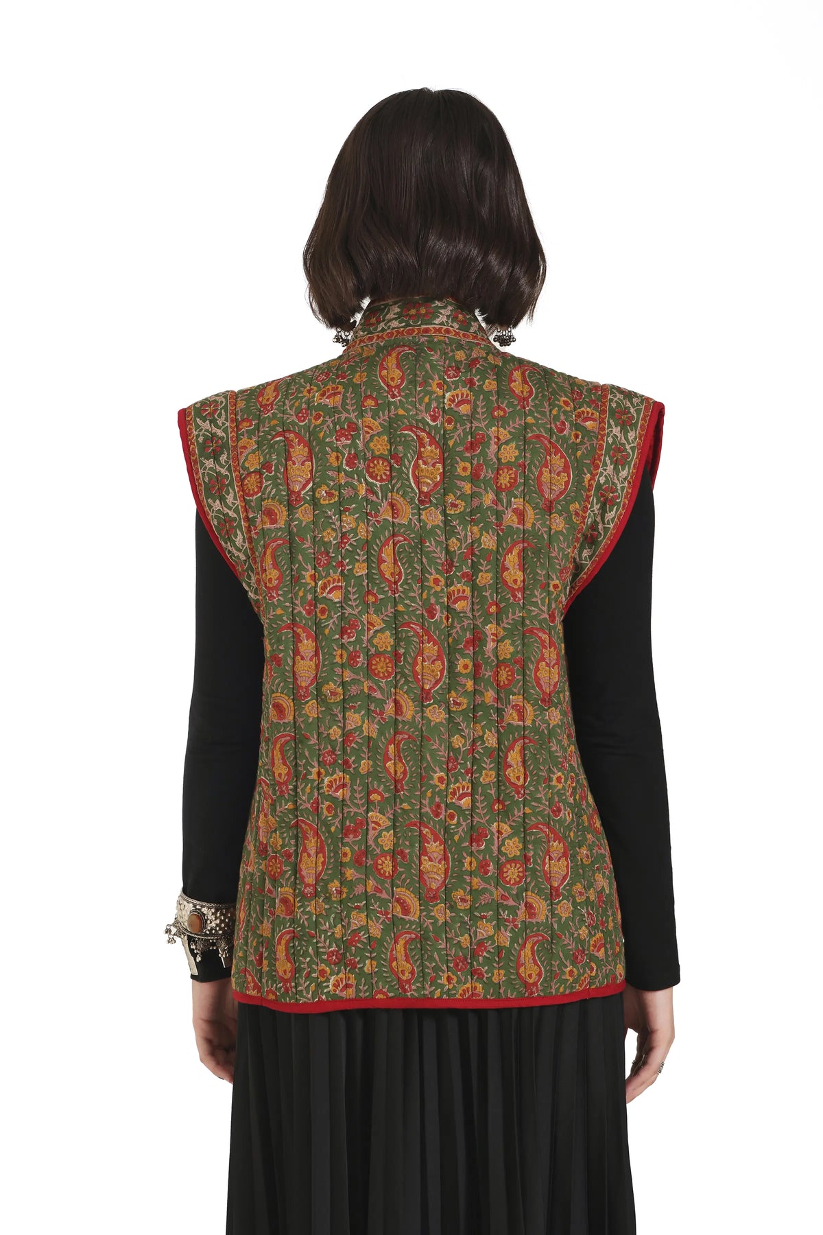 What Remains Kimono Jacket in Olive