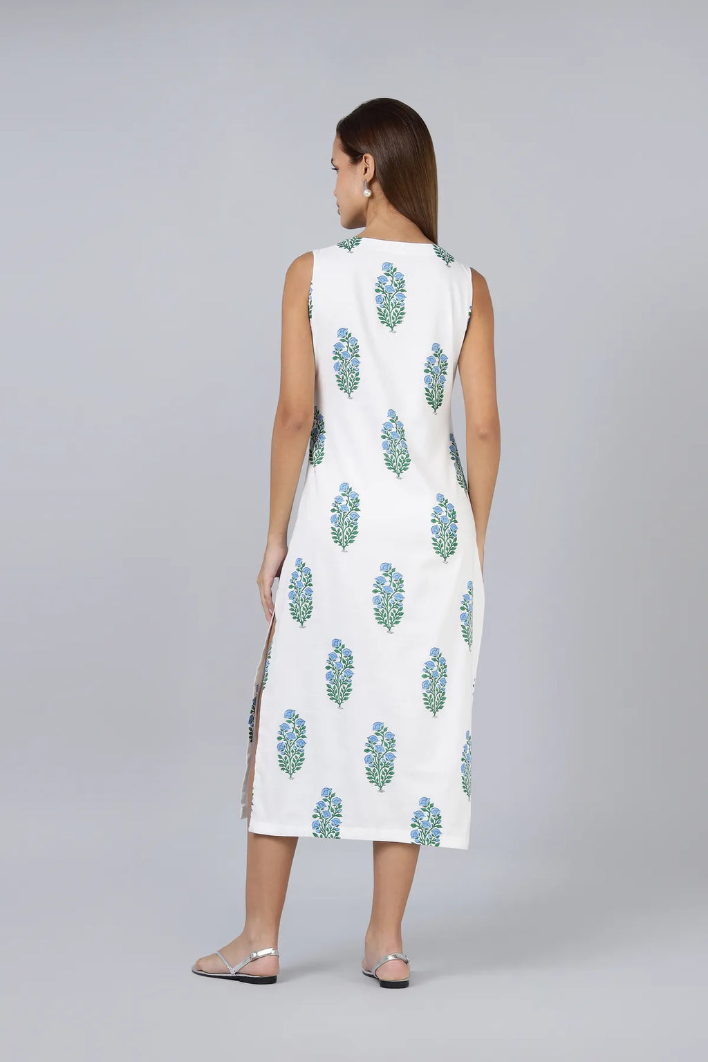Indri Dress- Blue