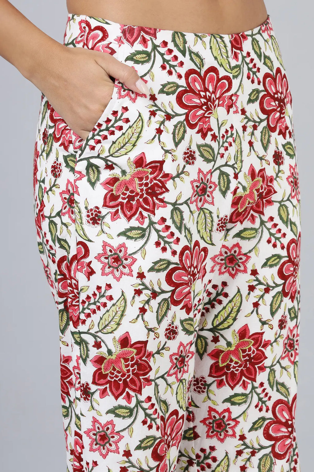 Jugni Pants- Rose