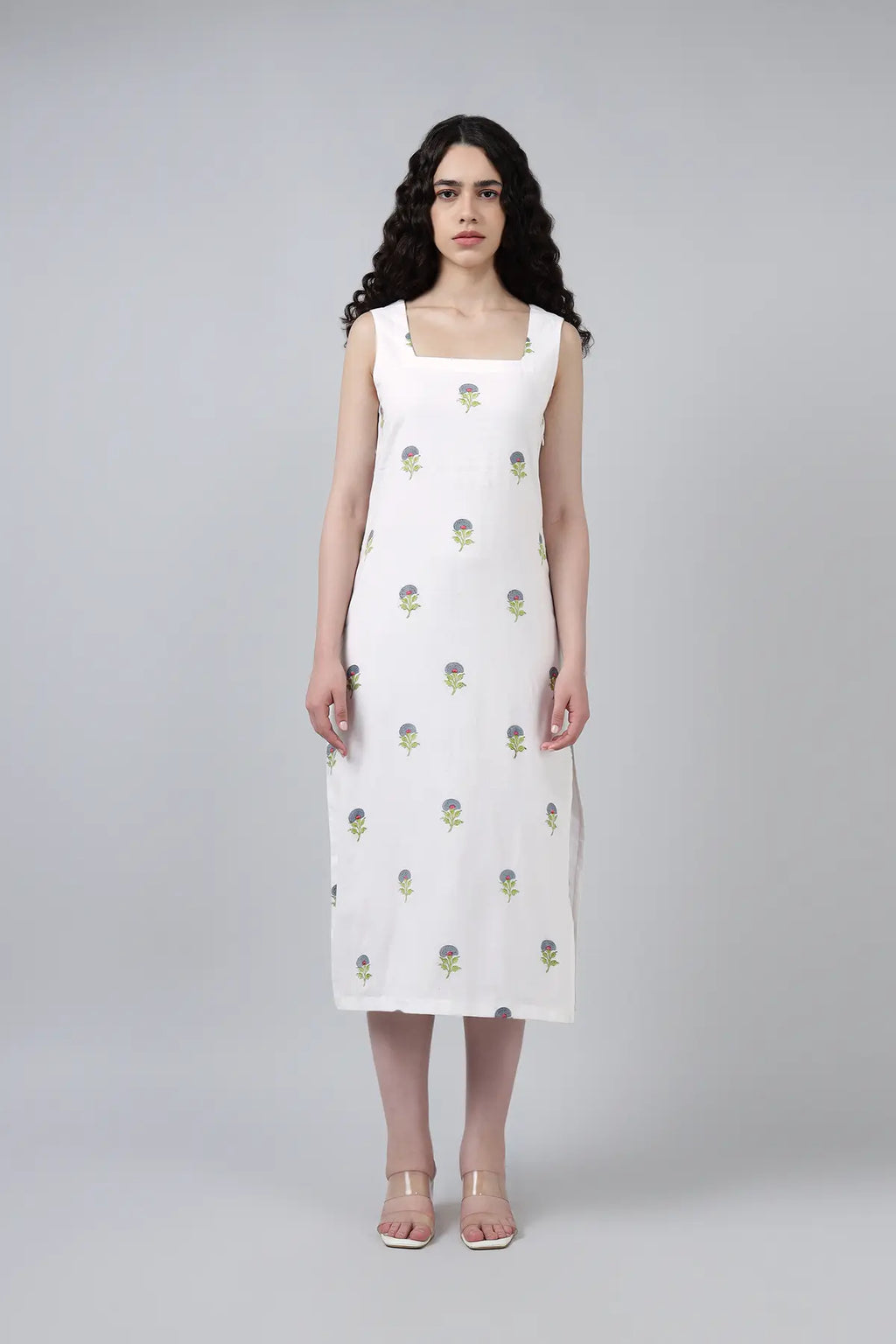 Indri Dress- Grey