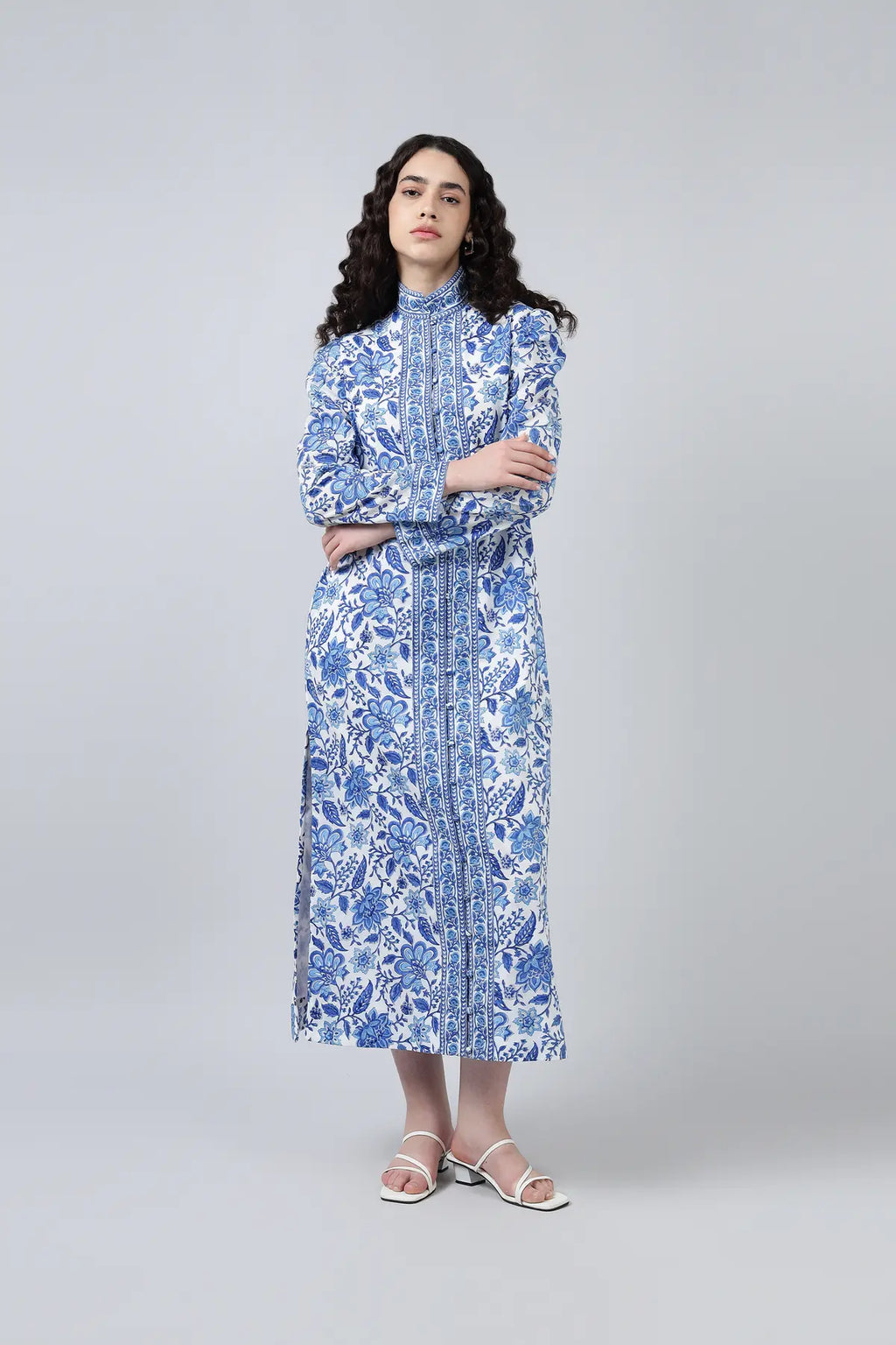 Heera Dress- Blue
