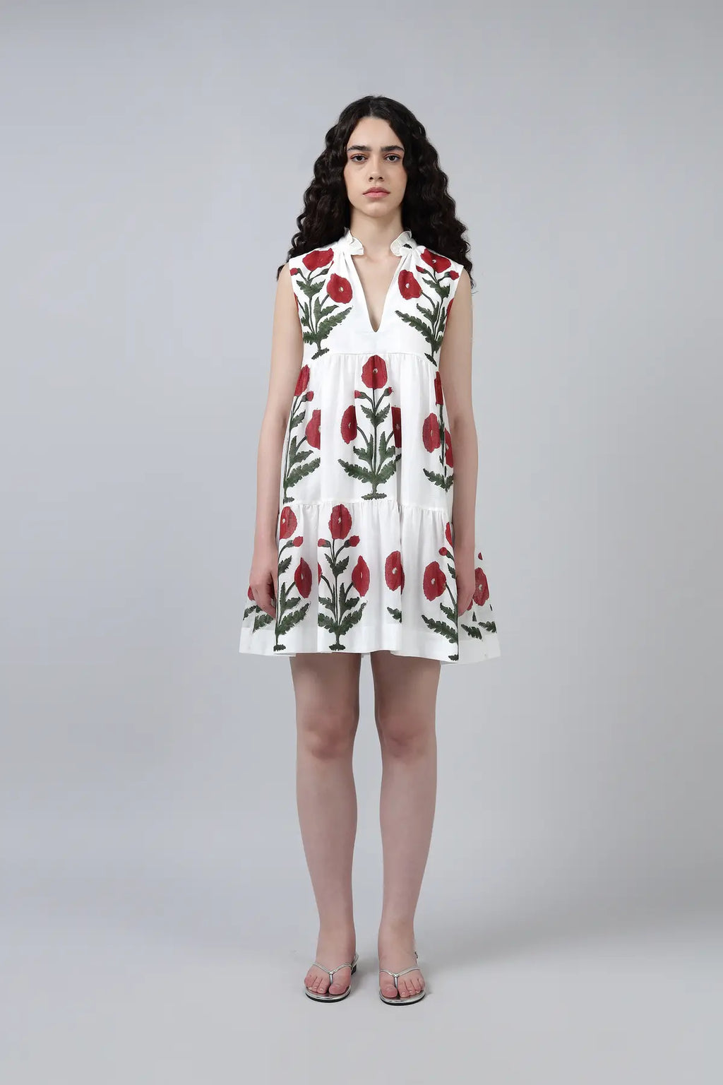 Maya Dress-Maroon