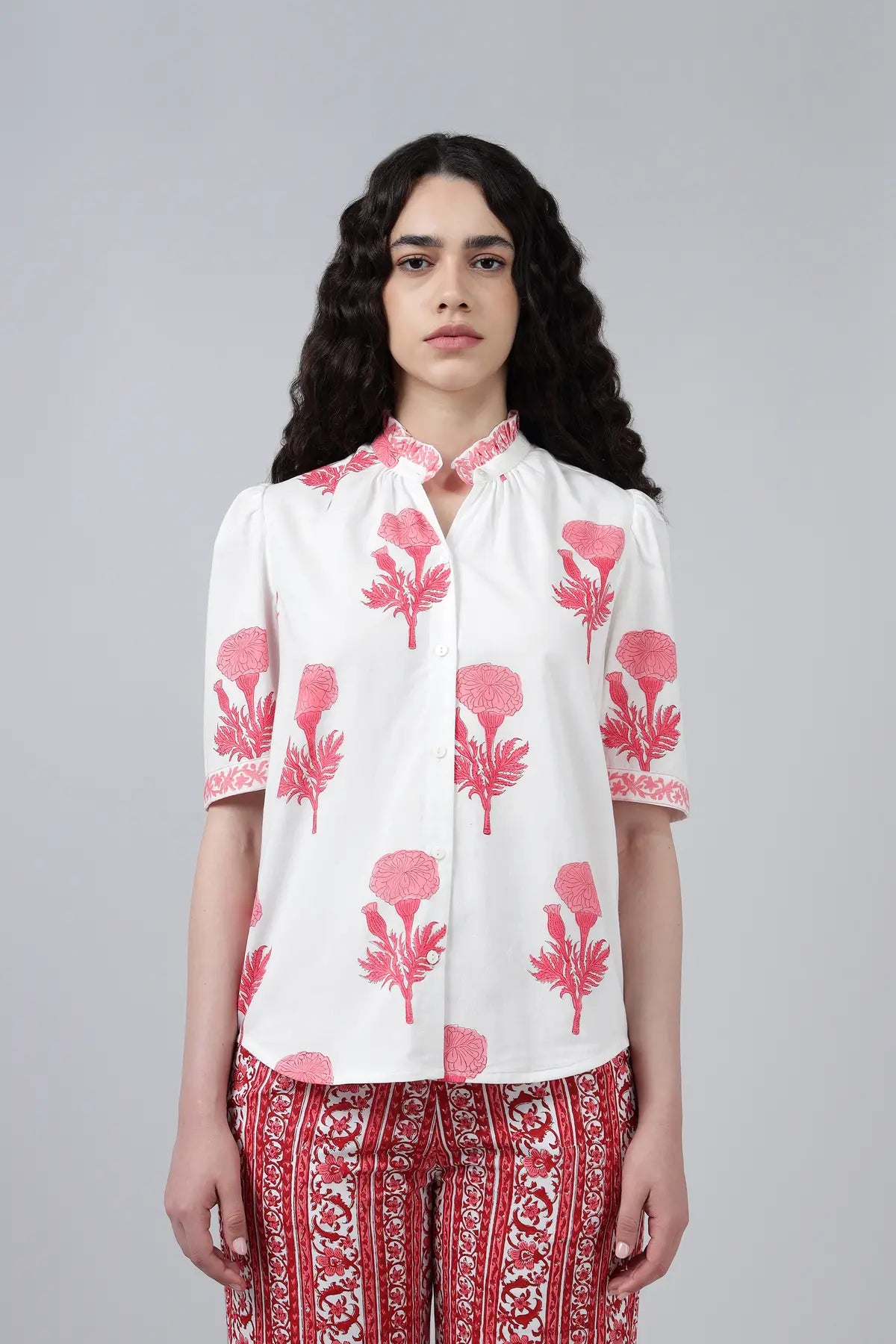 Nirmal Set- Red