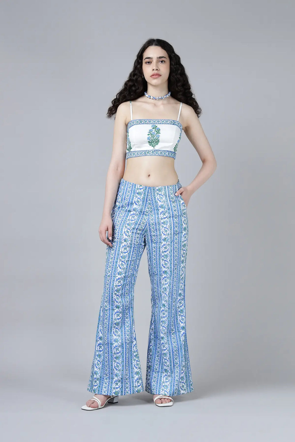 Sheel Top-Blue