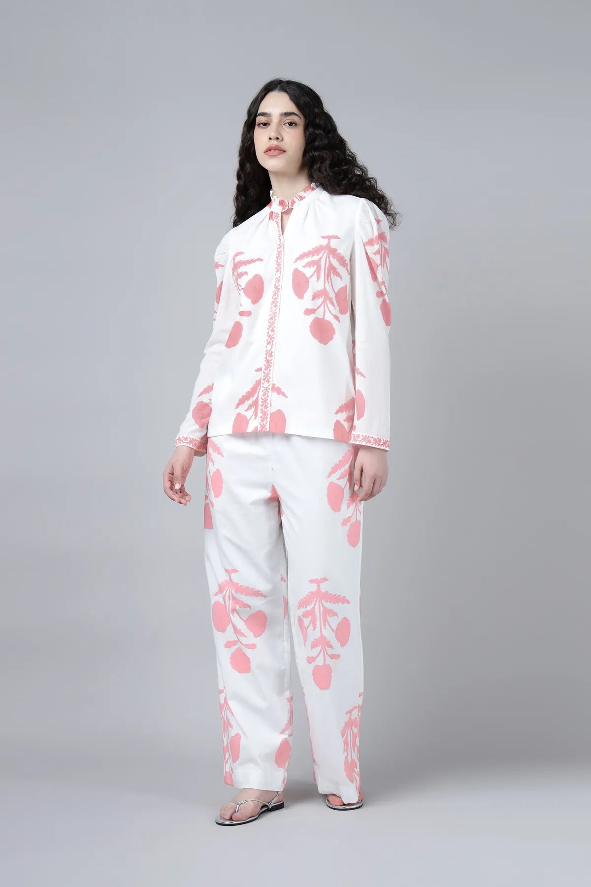 Rukmini Shirt- Blush Pink
