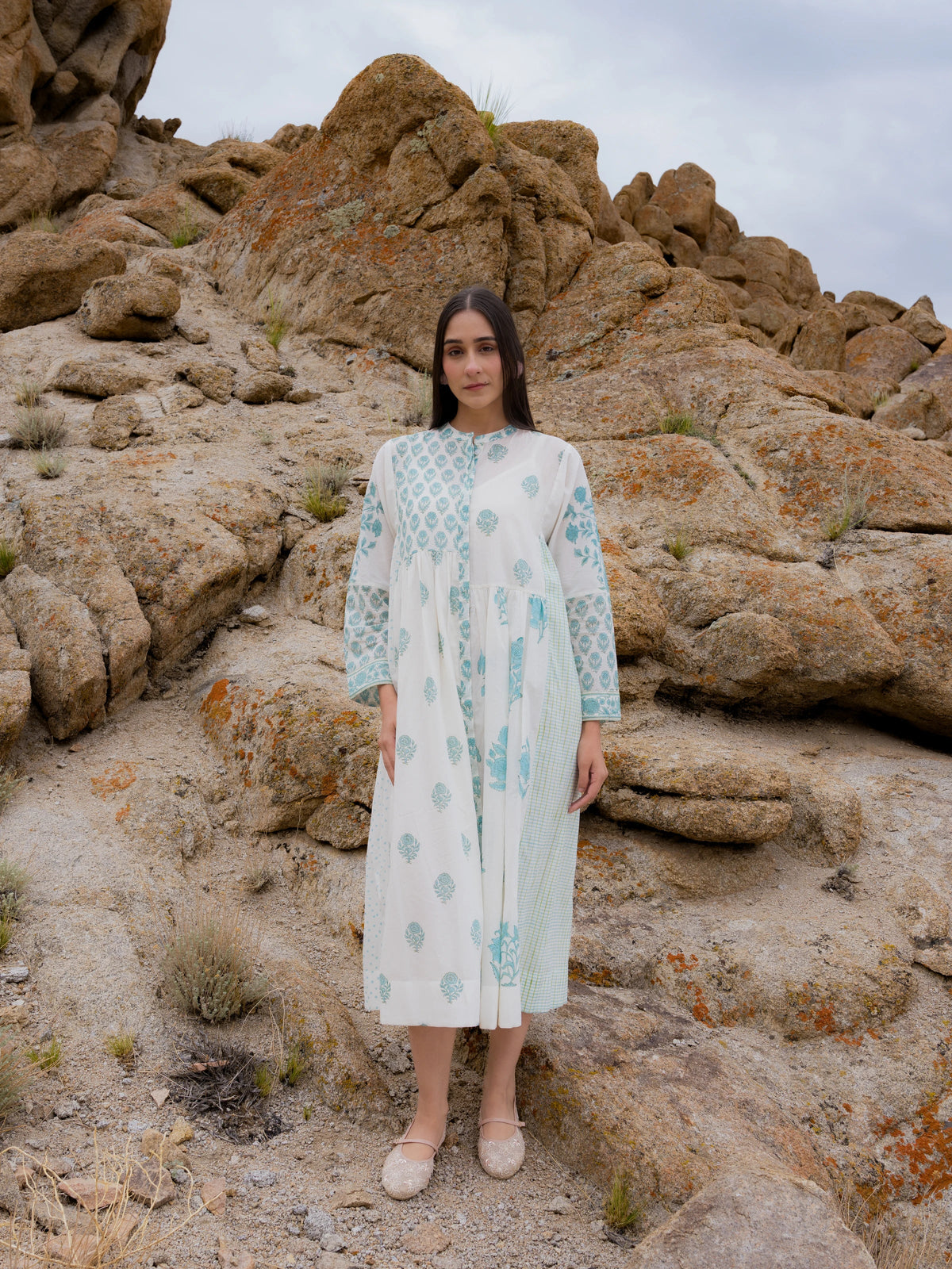 The Sia Dress - Blue