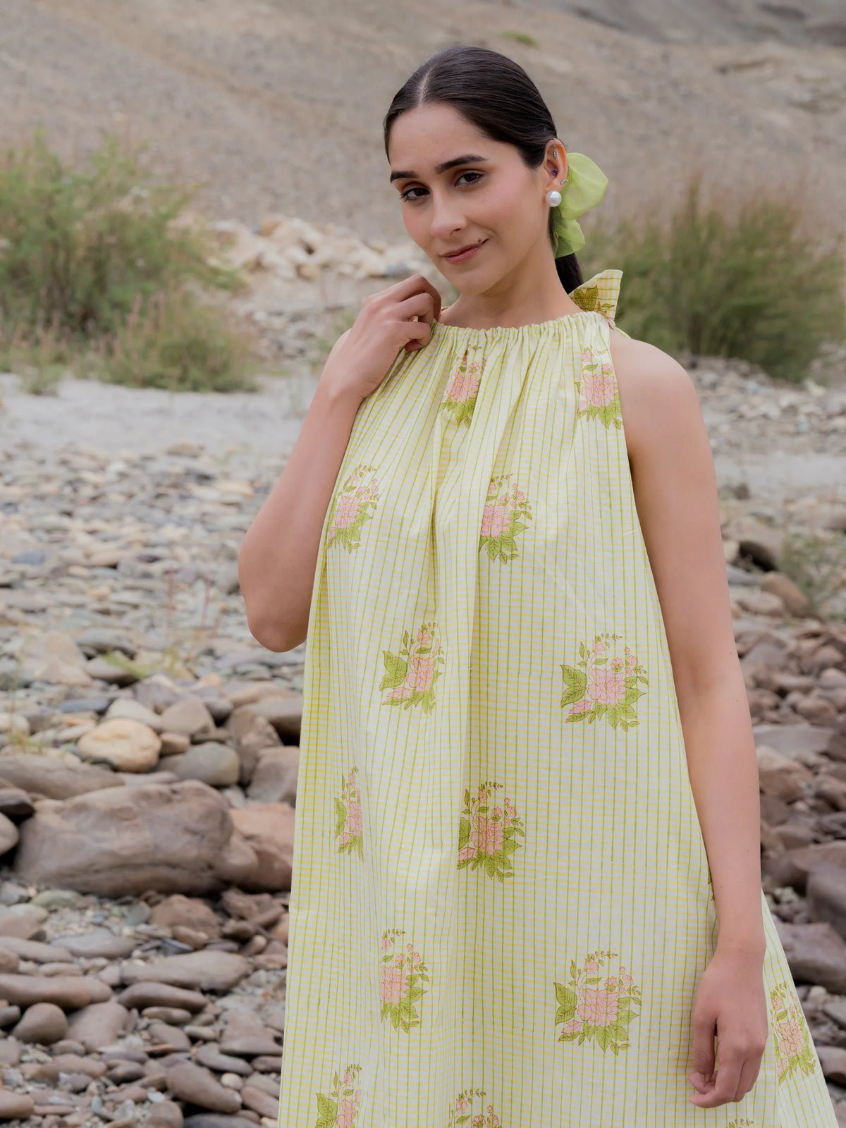 The Dune Dress - Yellow