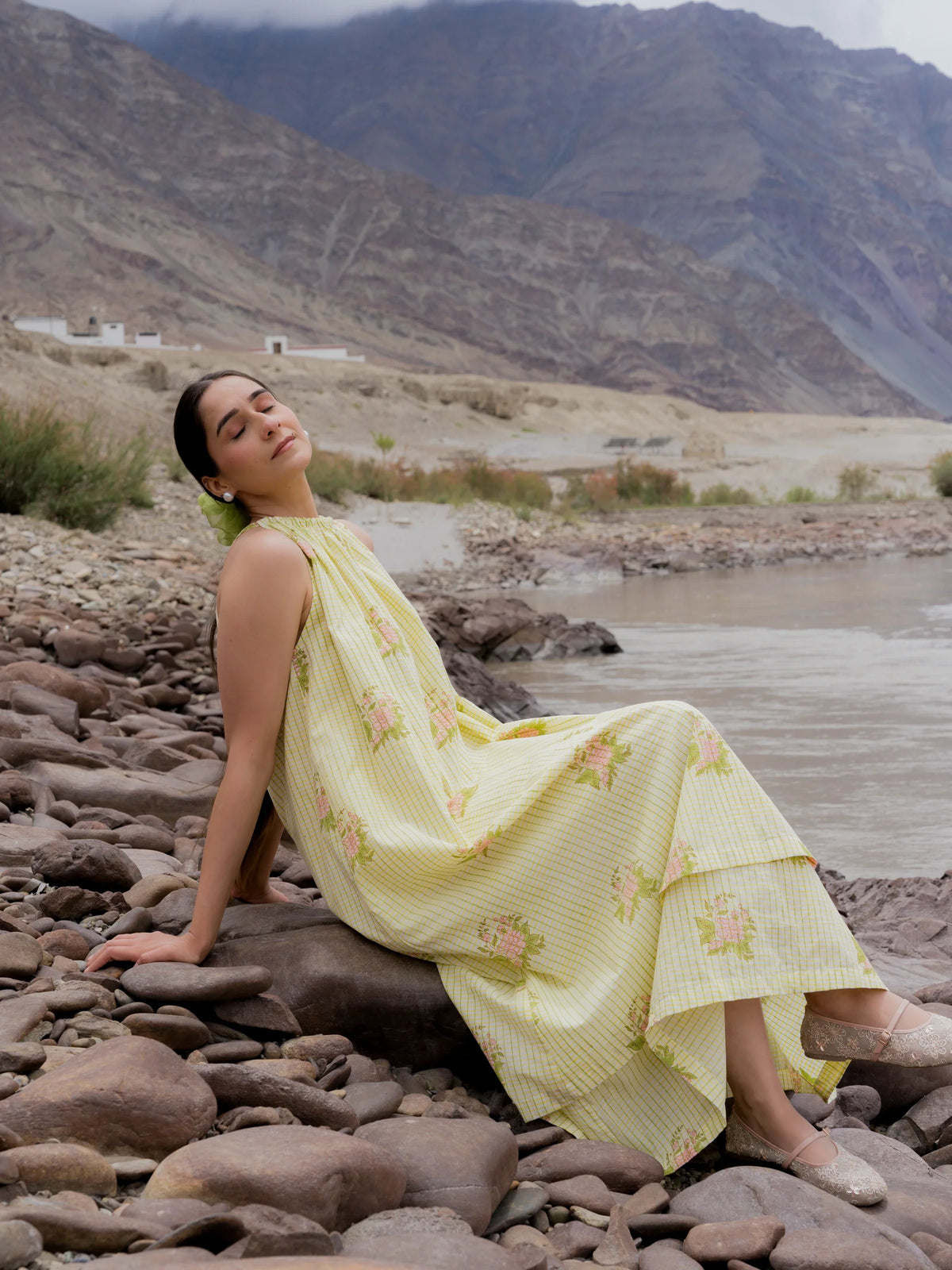 The Dune Dress - Yellow