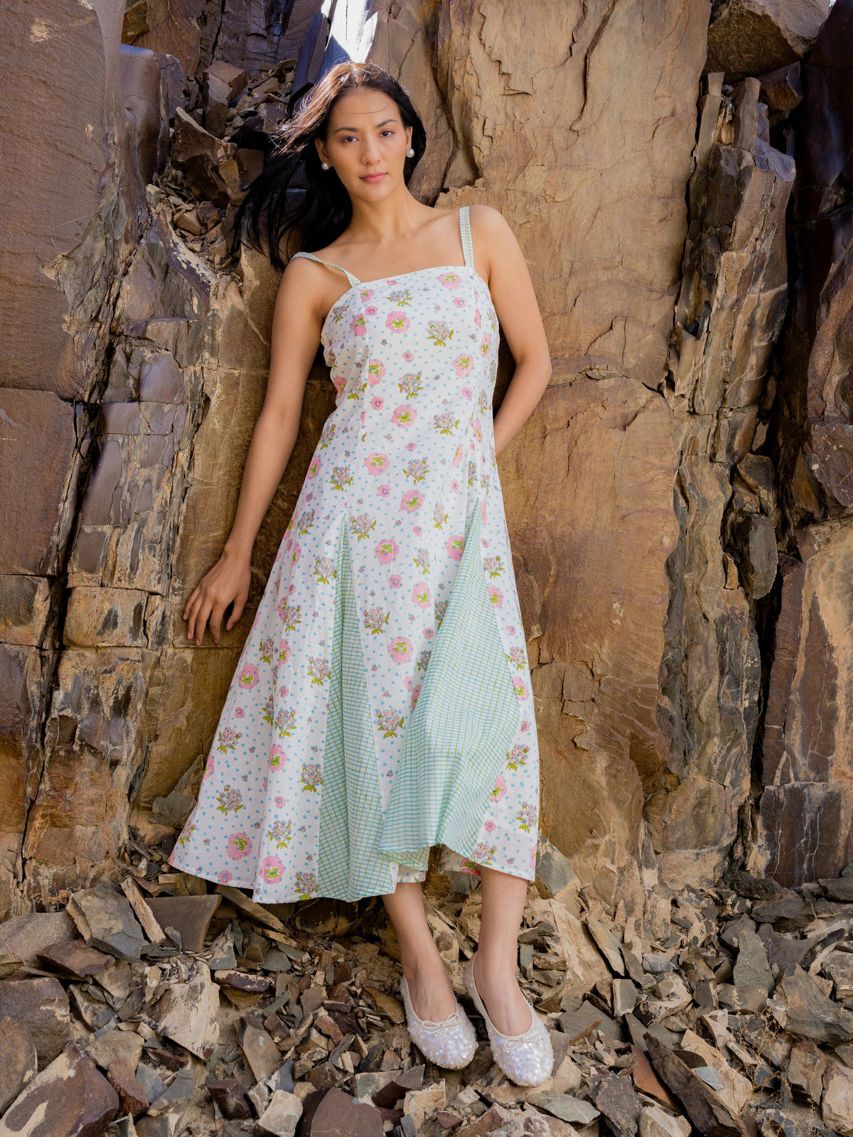 Skara Dress - Blue