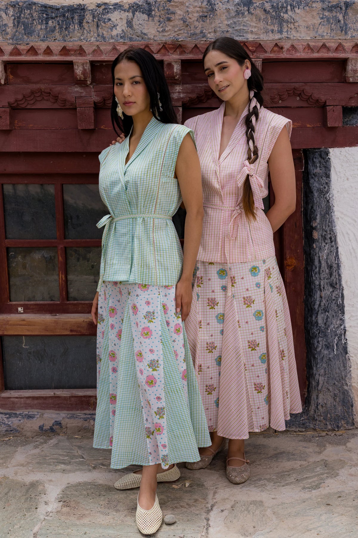 The Alchi Top in Pink