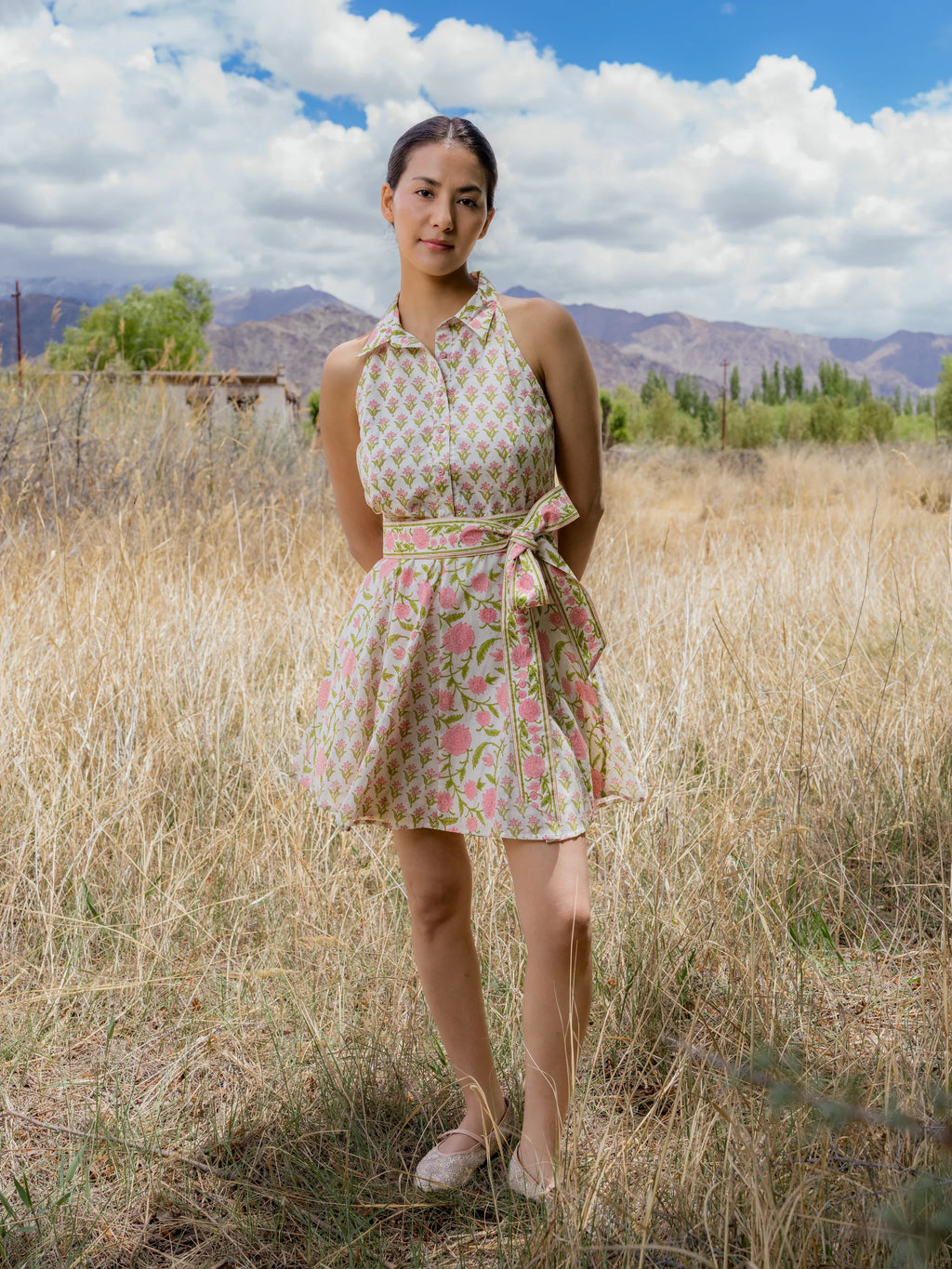 Shyok Dress in Pink