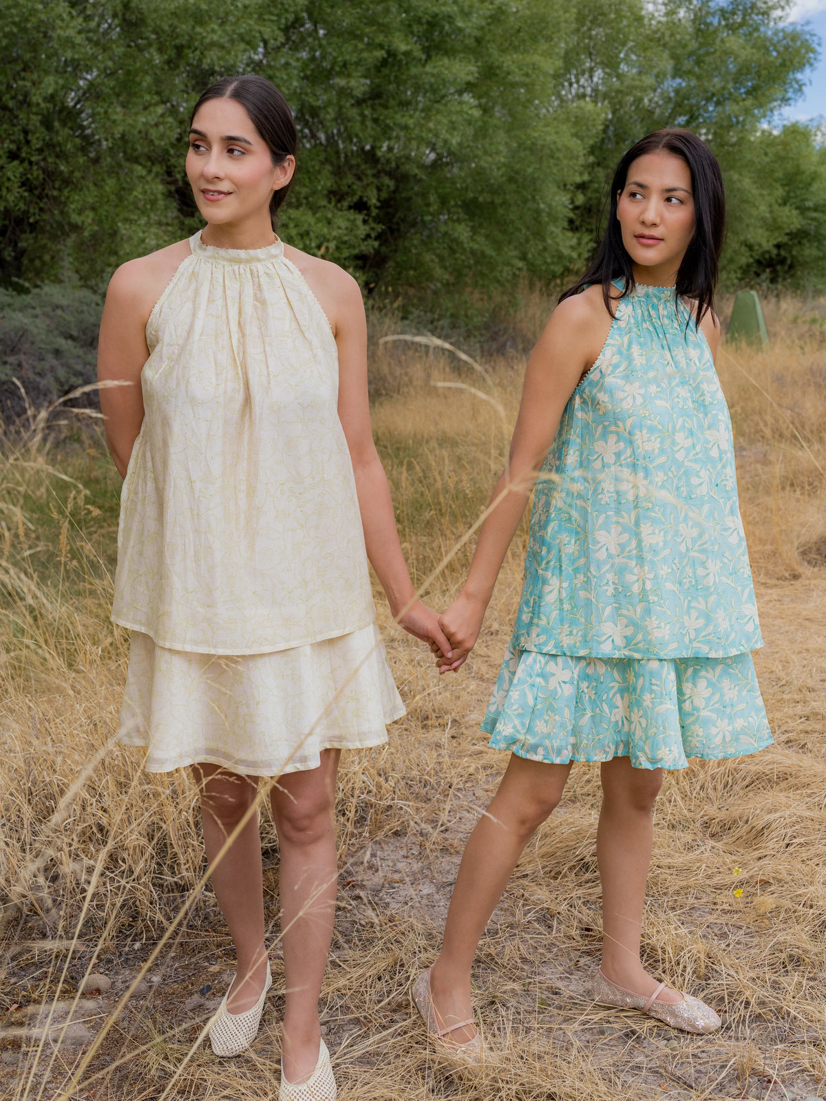 The Lha Dress Blue